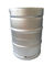 58.66L SS 304 US Keg For Wine And Beverage Automatic Polish Finished